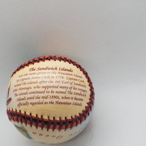 The Sandwich Islands Collectible Baseball - Picture 3 of 5